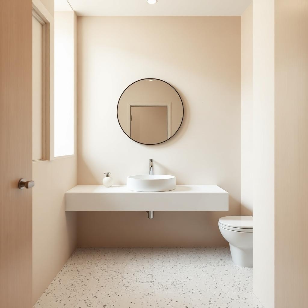 Powder Room Terrazzo