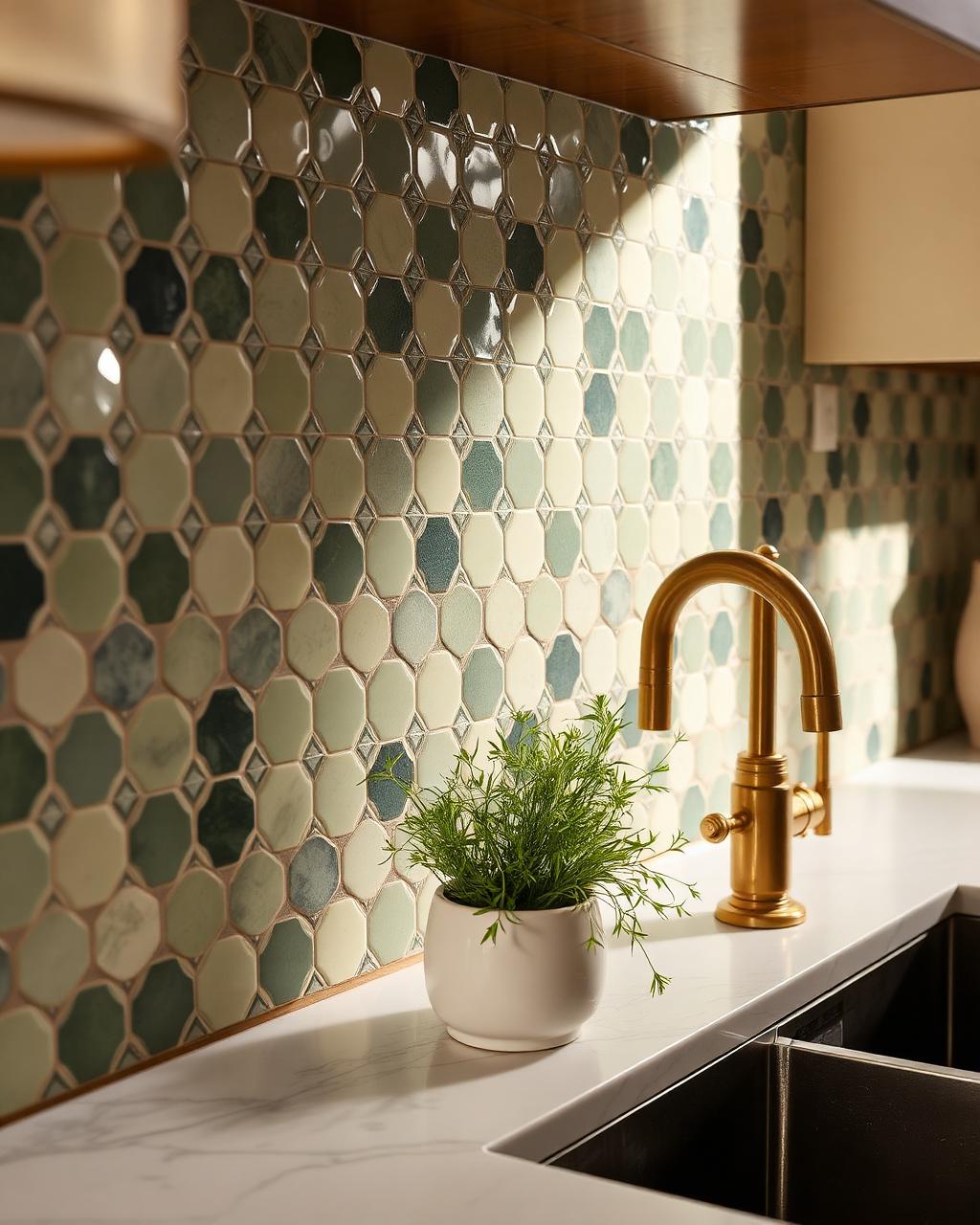 Detalle Backsplash Zellige